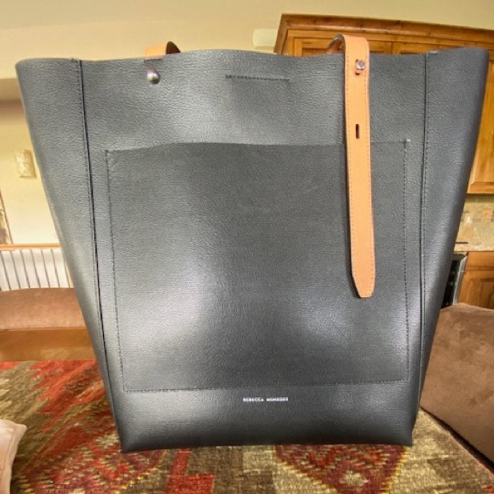 Rebecca Minkoff black tote bag